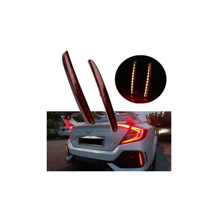 HONDA CİVİC FC5 TYPE R UYUMLU ARKA SİS LEDİ (HAREKETLİ)